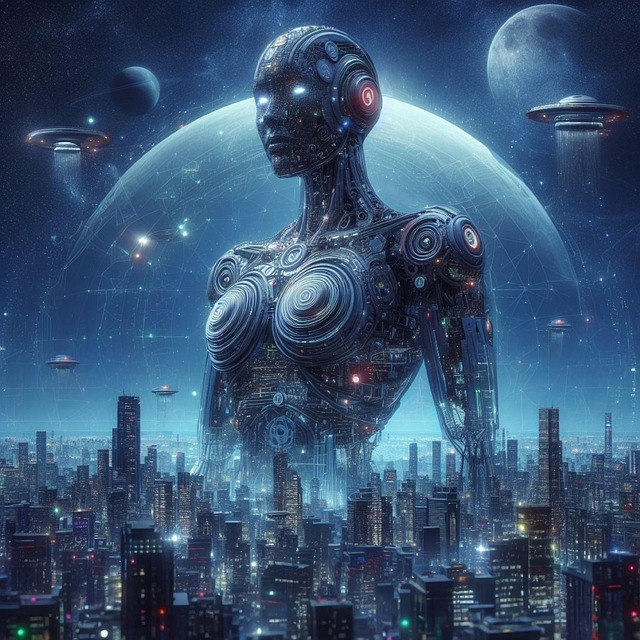 Download free HD stock image of Ai Generated Robot Free ai generated robot cyborg illustration