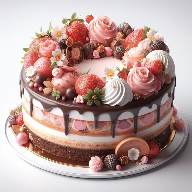 Ai Generiert, Kuchen, Süß, Dessert