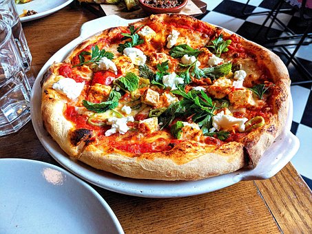 Pizza, Comida, Restaurante, Refeição