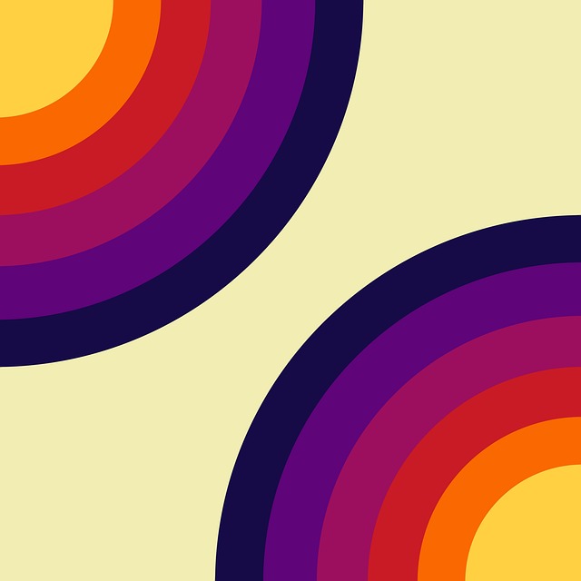 Download free HD stock image of Arch Rainbow Free arch rainbow design illustration