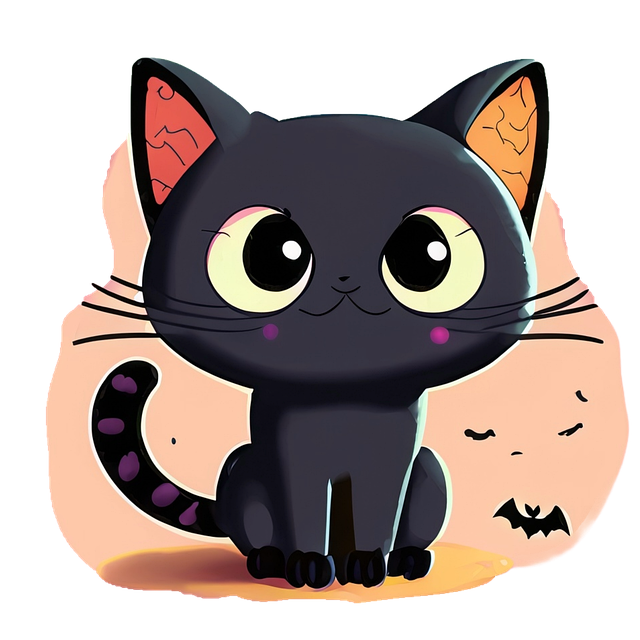 Kat, Græskar, Halloween, Mysterium