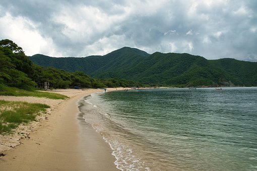 Free Beach Colombia photo and picture