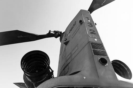 Helicóptero, Aeronave, Chinook, Técnica