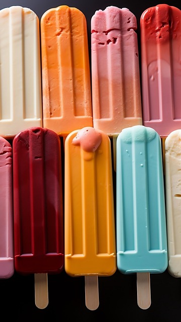 Free popsicle ice cream dessert illustration