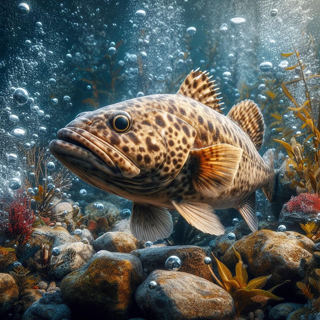 Free fish animal wildlife illustration