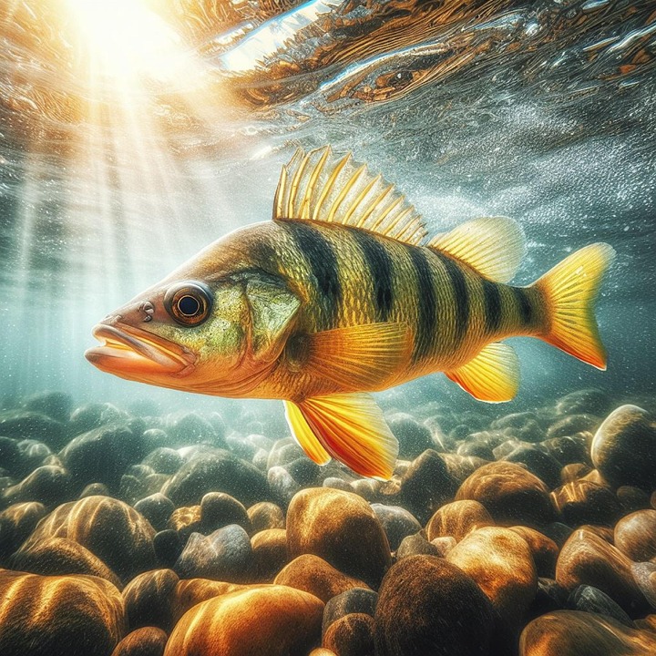 Download Perch Fish Animal Royalty Free Stock Illustration Image 