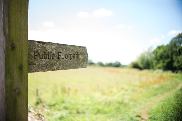 Free Footpath Signage photo and picture