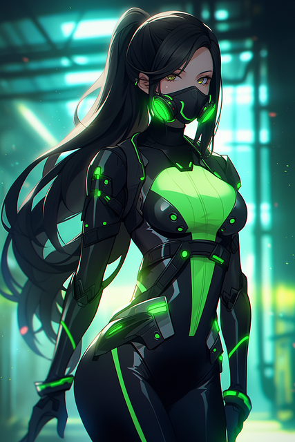 Free anime cartoon beautiful illustration