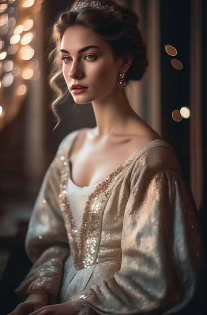 Free generated to woman aristocracy illustration