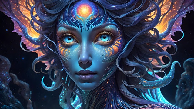 Free fantasy fairy tale nature illustration