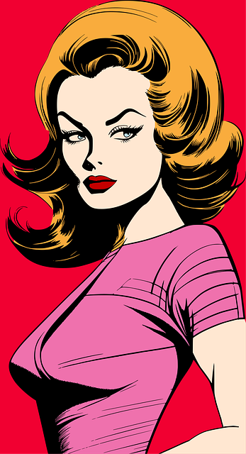 Free woman beauty art vector