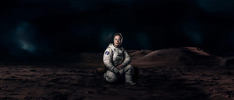 Espacio, Elon Musk, Astronauta, Luna
