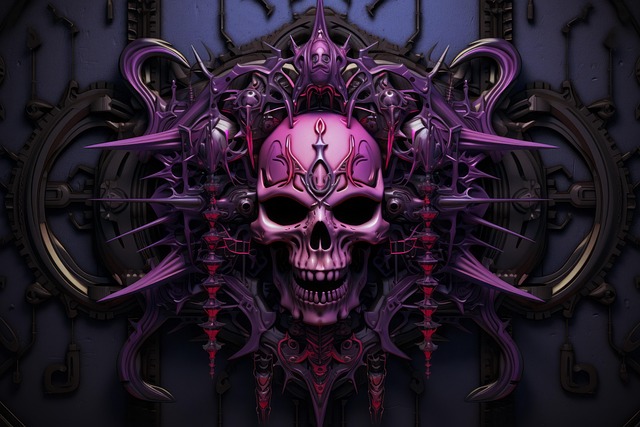 Free halloween backgrounds human skull illustration