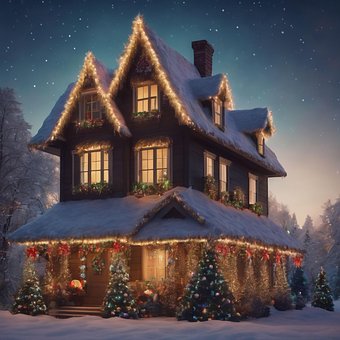 Free Ai Generated House illustration and picture