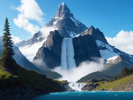 Free Mountain Large illustration and picture