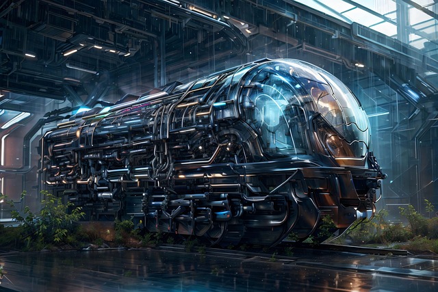 Free Ai Generated Train illustration and picture