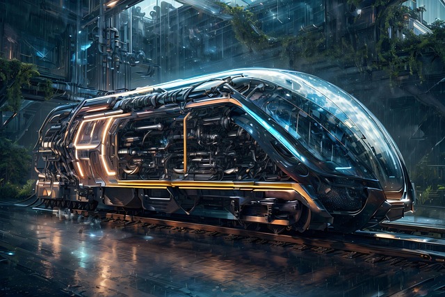 Free Ai Generated Train illustration and picture