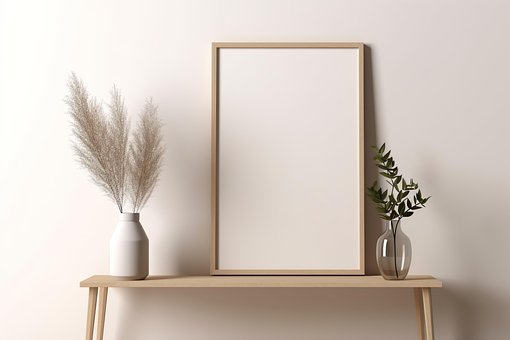 Ai Gegenereerd, Canvas, Kader, Kamer