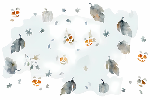 Free Halloween Stained illustration and picture
