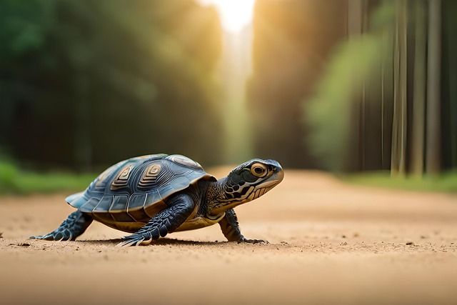 Free ai generated tortoise turtle illustration