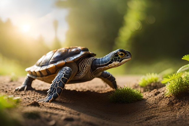 Free ai generated tortoise turtle illustration
