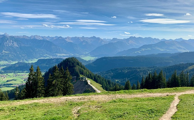 Allgäu, Montanhas, Caminhada, Panorama