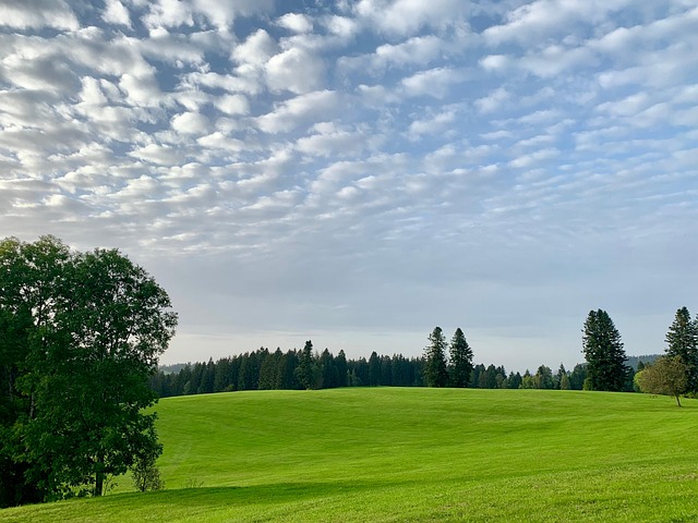 Allgäu, Humor, Luz, Nuvens, Paraíso