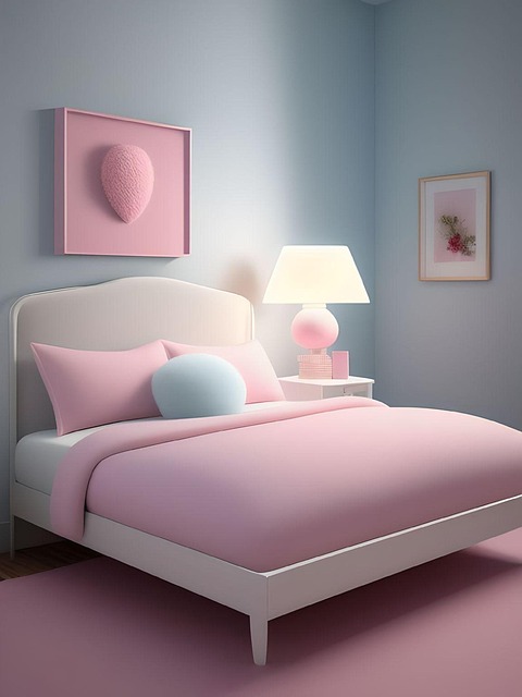 Free Ai Generated Bedroom illustration and picture