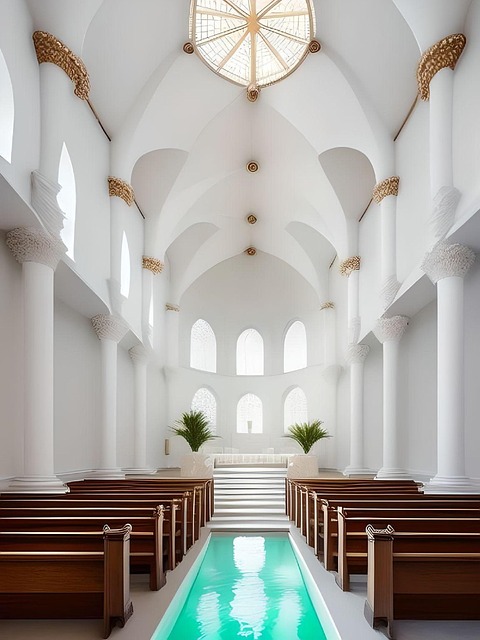Free Ai Generated Church illustration and picture