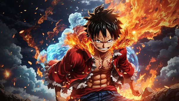 Ruffy, Anime, Manga, 4K, 8 Tausend