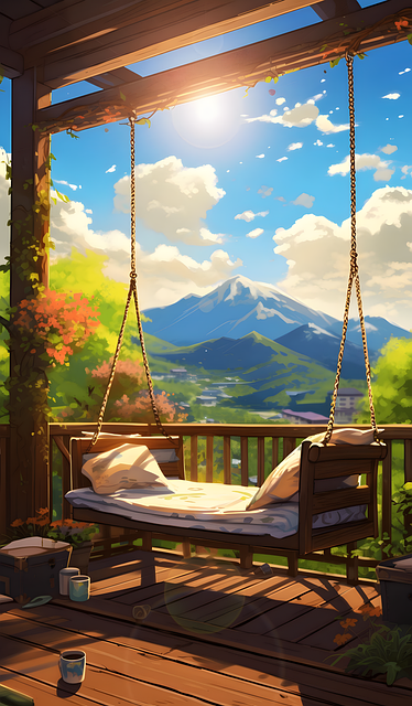 Free Ai Generated Mountains illustration and picture