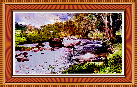 Flod, Natur, Lanscape, Eksotisk, Tropisk