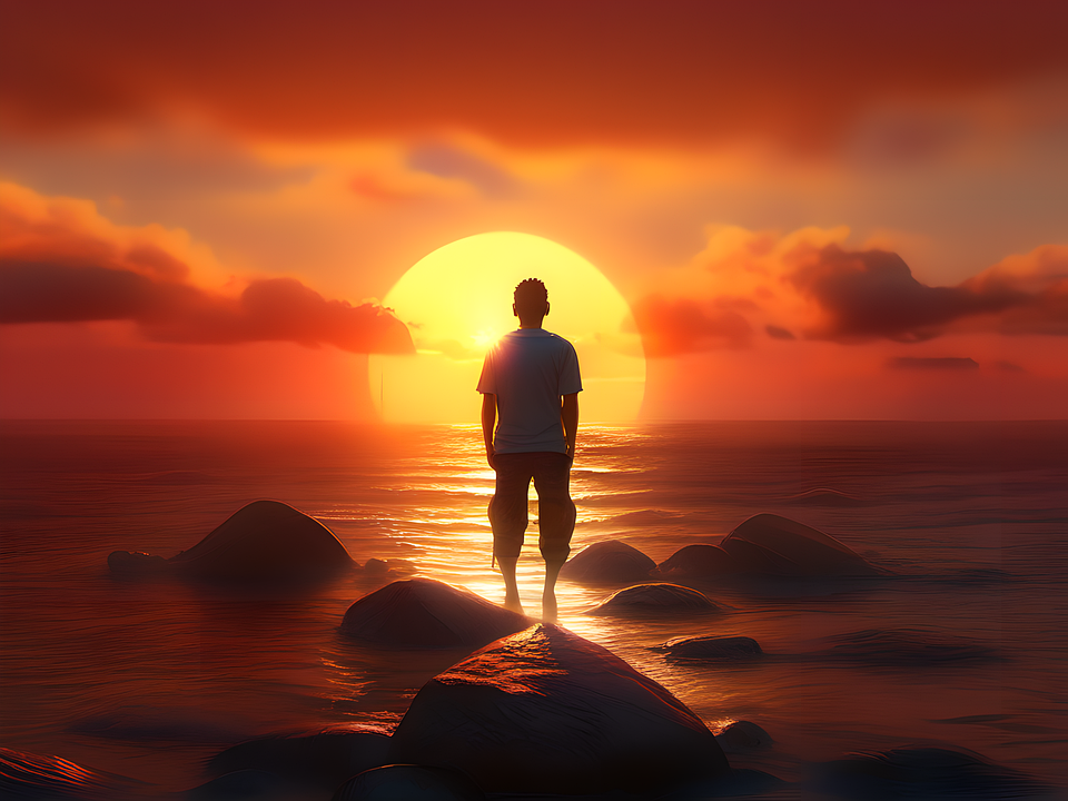 Download Ai Generated Man Sunset Royalty Free Stock Illustration download-ai-generated-man-sunset-royalty-free-stock-illustration