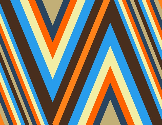 Free pattern triangle design illustration