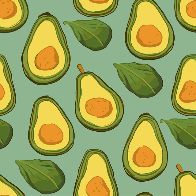 Ai Generado, Palta, Frutas, Patrón