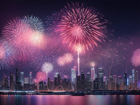 Free Fireworks Celebration Fireworks illustration and picture
