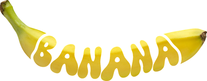 Banaan, Tekst, Effect, Typografie, Fruit