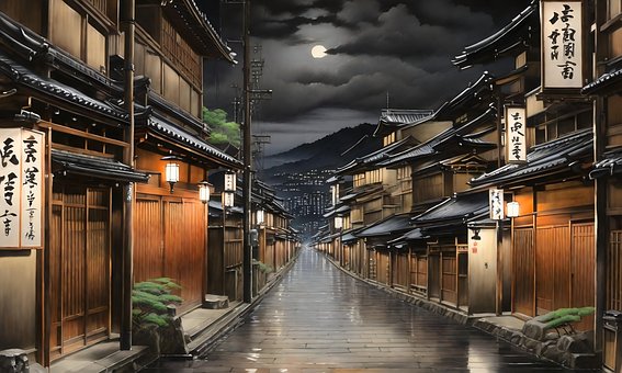 Free Ai Generated Houses illustration and picture