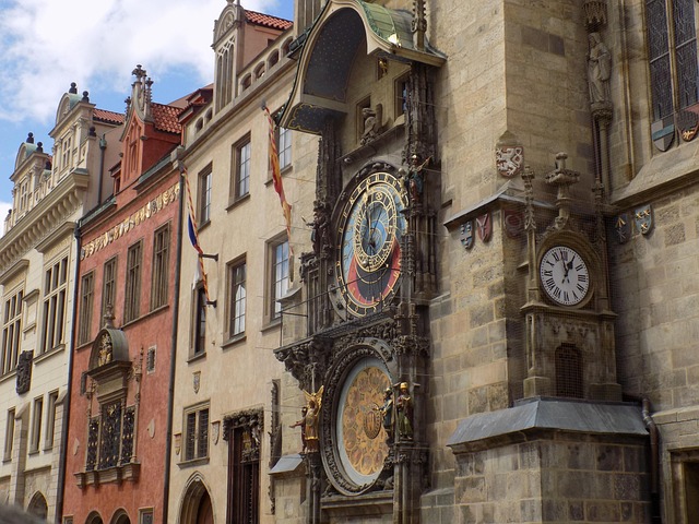 Praag, Tsjechië, Toerisme, Europa, Klok
