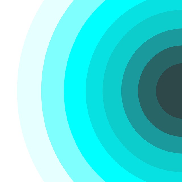 Download free HD stock image of Blue Circle Free blue circle nature illustration