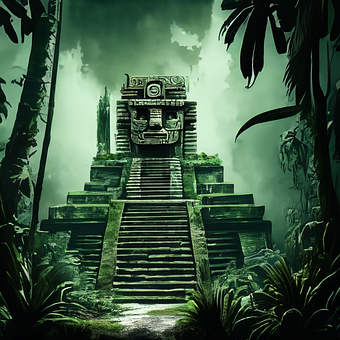 Free Mayan Aztec illustration and picture