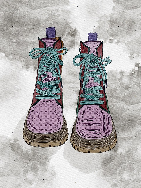 Free shoes sneakers boots illustration