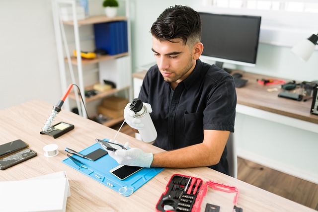 Mand, Voksen, Smartphone, Smart Telefon