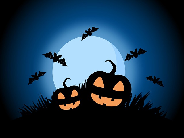 Download free HD stock image of Bat Dark Free bat dark full moon illustration