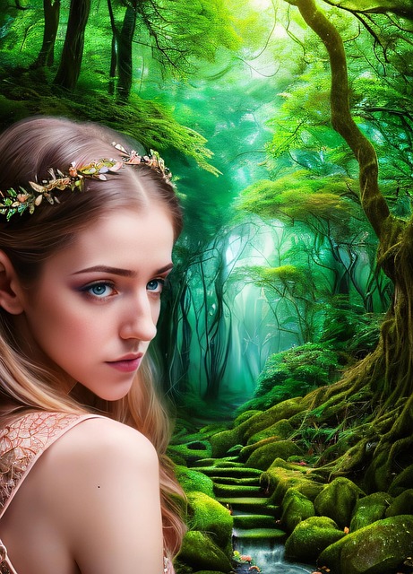 Free beautiful pretty cute illustration