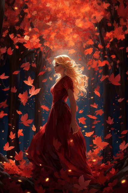 Free autumn autumncontest forest illustration