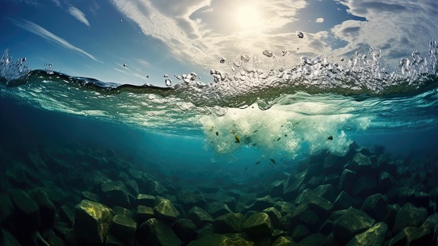 Free nature ocean coast illustration