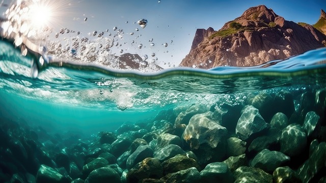 Free nature ocean coast illustration