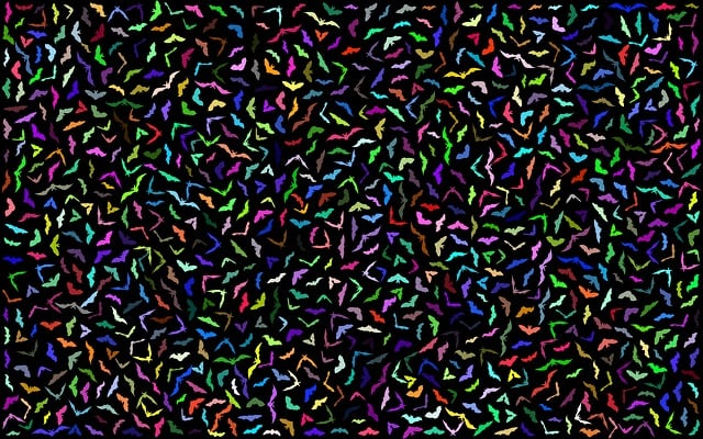 Free bats background wallpaper vector
