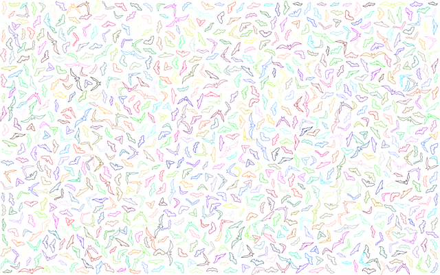 Free bats background beautiful wallpaper vector